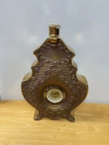 Barsottini Vino Rosso w/ Mercedes Clock Not Working Decanter Empty - Picture 1 of 7