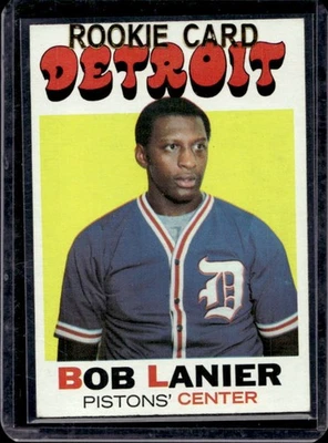 1971-72 Topps Bob Lanier дебютант RC #63 поршни - Изображение 1 из 2