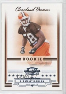 2006 Donruss Threads Rookie Retail Blue /200 D'Qwell Jackson #192 Rookie RC - Foto 1 di 3