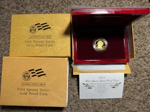 2009 $10 Julia Tyler First Spouse Proof Gold Coin-1/2 OZ 24KT Fine Gold with box - Picture 1 of 5
