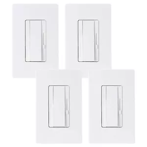 Paquete de 4 interruptores atenuantes para luces LED, luces de panel LED regulables de 0-10 V - Imagen 1 de 7