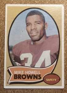 1970 Topps Mike Howell #91 Cleveland Browns - Picture 1 of 2