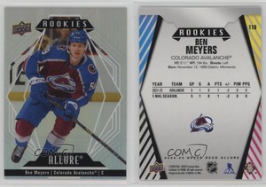 2022-23 Upper Deck Allure Rookies Ben Meyers #116 Rookie RC