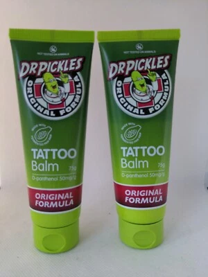 2x Dr Pickles Original Formula Tattoo Balm Soothes Dry & Irritated Skin 75g - image 1 of 4