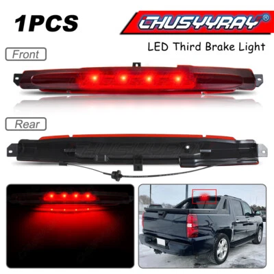 LED 3rd Brake Light High Mount Stop Light Assembly For Isuzu Ascender 2003-2008 Foto 1 de 4