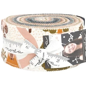 Quaint Cottage Jelly Roll by Gingiber for Moda Fabrics - Picture 1 of 2