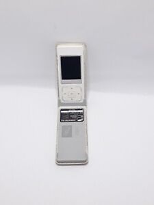 Samsung SGH F300 Ultra Music White Mobile Phone And Extras Untested 2G Rarity