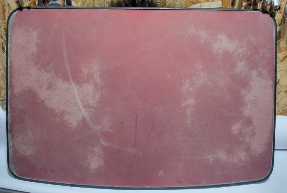 Ford Probe GT GTS SE 93-97 techo corredizo techo corredizo panel rojo borgoña descolorido OEM Foto 1 de 4