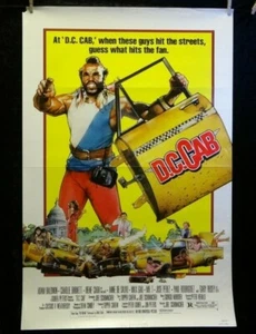 D.C. Cab 🎬 Mr. T Gary Busey Original USA One-sheet Comedy Movie Poster 1983 - Picture 1 of 3