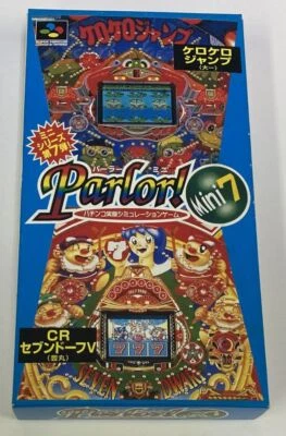 Nintendo Super Famicom SFC Parlor! Mini 7 Japan Version w/ Box, Manual 3241 SP - Image 1 of 4