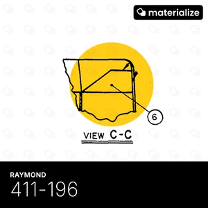 Raymond - 411-196, Pad (Hüfte) - Bild 1 von 1