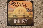 Thin Lizzy New Day Ep Rare Signed Autographed 7" On Sleeve Bell Downey (Proof)