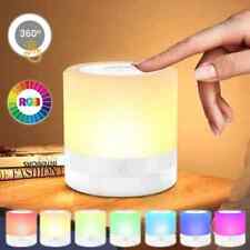 Night Light Dimmable LED Touch Sensor Bedside Table Lamp Adjustable Brightness