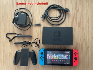 Nintendo Switch 32GB (2017) neonrot/blau Joy-Con Konsole