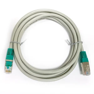 CAT5e Patchkabel Netzwerkkabel Ethernet Kabel Netzwerk DSL LAN Kabel 2m RJ45 - Photo 1/3