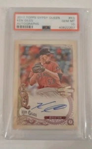 PSA 10 Autographed 2017 Topps Gypsy Queen Ken Giles - Picture 1 of 3