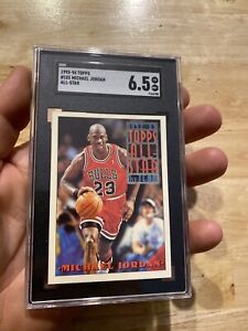 Michael Jordan SGC 6.5 Vintage Collect Card 1993 Topps Last Dance Chicago Bulls