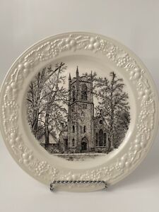 Christ Church Glendale Ohio1865-1940 Eggshell Theme Homer Laughlin Plate USA 