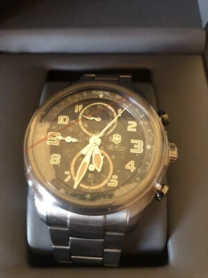 Victorinox Ejército Suizo Infantería Hombre Reloj Cronógrafo 241460 Automático NUEVO RARO Foto 1 de 4