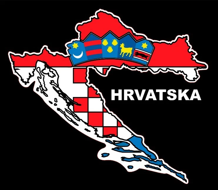 12 Stück Mini-Aufkleber Kroatien Flagge – 33x20 Mm, Selbstklebend Für Dekoration & Sammeln