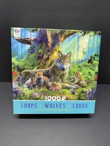 Ceaco Forest Wolves 1000 Piece Puzzle - Beautiful Colors - Sealed! - Picture 1 of 5