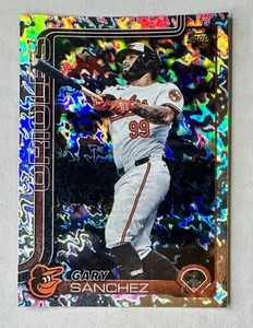 2025 Topps GARY SANCHEZ Complete Factory Set Foilboard 393/417 Orioles #460 - Picture 1 of 1