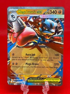 Pokémon TCG Mega Lucario EX 077/132 S&V Mega Evolution Double Rare 2025 NM - Bild 1 von 2