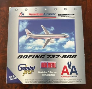 GEMINI JETS AMERICAN AIRLINES BOEING 737-800 GJAAL160 1:400 - Picture 1 of 12