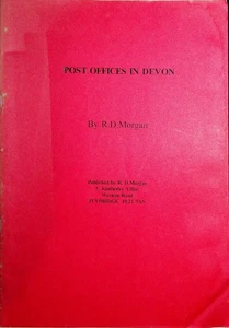 Seltene Postämter in Devon Buch Morgan 1993 GPO ungewöhnlich - Bild 1 von 4