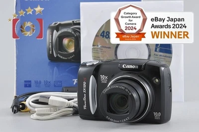 Canon Powershot SX120 IS 10.0 MP Digital Camera w/ Box [Very Good] - Image 1 of 4