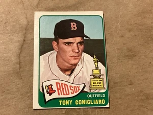 Topps 1965 #55 Tony Conigliaro Gold Cup - Near Mint - Great Corners - No Creases - Picture 1 of 2