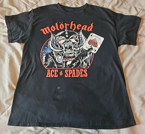 Motorhead The Ace of Spades T-Shirt Adult Large Black Heavy Metal Band - Picture 1 of 5