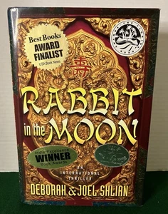 Rabbit in the Moon Deborah & Joel Shlian First Edition 2008 HC Signed Novel - Picture 1 of 8