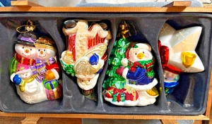 Thomas Pacconi 2003 Classic Ornament 4er Set in Holzbox mit Echtheitszertifikat - Bild 1 von 10