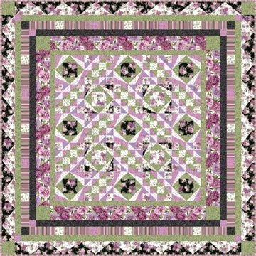 Northcott Patterns - 455 - A Walk in my Garden 455  FREE US SHIPPING - Image 1 of 1