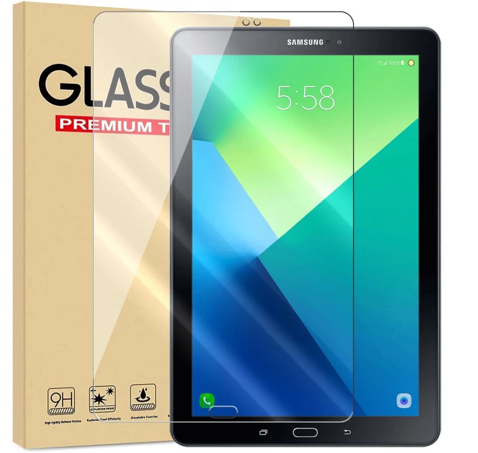 Tablet Panzer Folie für Samsung Galaxy Tab A10.1 2016 / P585 Display Schutz Glas - Bild 1 von 4