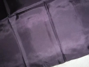 2 x Duchesse Taft Futter Rest - glänzend - 87 x 67 cm + 67 x 22 cm - Brombeer - Bild 1 von 6