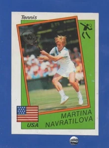 FIGURINA PANINI SUPERSPORT 1986 #195 MARTINA NAVRATILOVA TENNIS REC/REMOVED - Foto 1 di 1