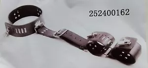 Kunstleder Verschluss Hals Bondage Halsband Handfesseln Handfesseln - Bild 1 von 3