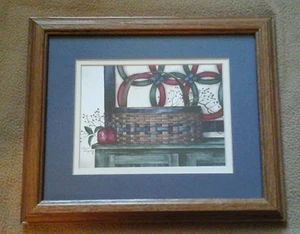 RURAL AMERICANA FRAMED PRINT BY LAURIE KORSGADEN #473 - Picture 1 of 5