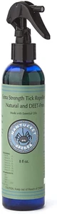 Extra Strength Tick Repellent Spray - 8 Fl Oz | Deet Free, Natural Tick Repellen - Picture 1 of 12