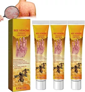 BSOON Bee Venom Gel 3Pcs Bienengift Creme Psoriasis Professional Bee Venom Ointm - Bild 1 von 7