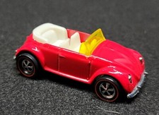 Hot Wheels Volkswagen Beetle Convertible w/ Neo-Classic Wheels - CUSTOM