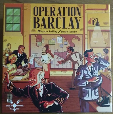 Operation Barclay Board Game. Complete. English & Spanish Versions. VGC - Image 1 of 4
