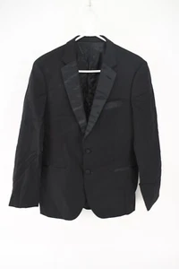 THE BLK TUX Herren Smoking Sakko schwarz Merinowolle Größe 38 - Bild 1 von 6