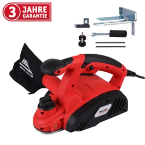 WALTER Elektrohobel 800 W, Hobel, Hobelmaschine, Fräsen, 82mm Breite, Staubsack - Bild 1 von 6