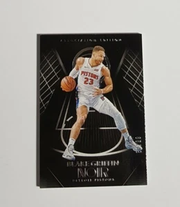 2019-20 Panini Noir BLAKE GRIFFIN Association Edition #31 SILVER #87/99 Pistons - Bild 1 von 12