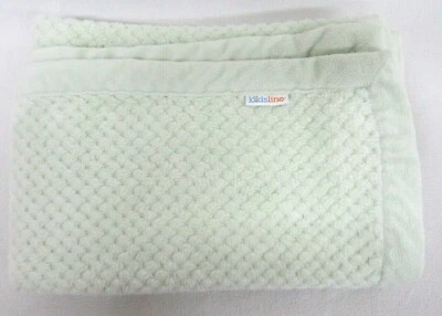 Cobertor infantil verde texturizado - Imagem 1 de 4