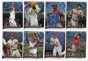 2018 Topps Update Bryce Harper Highlights Blue - Complete Set - 20 Cards - Picture 1 of 3