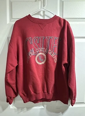 Sudadera Mediana De Colección CSUH CONTRA COSTA CAMPUS UNIVERSIDAD ESTATAL DE CALIFORNIA Foto 1 de 3